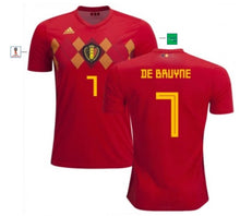 將圖片載入圖庫檢視器 Belgien WM 2018 Home - De Bruyne 7
