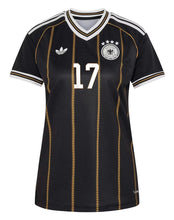 Laden Sie das Bild in den Galerie-Viewer, DFB Damen 2026 Third Schwarz + Spielernummer