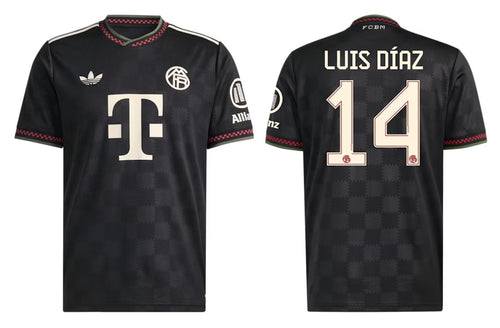 FC Bayern 2025-2026 Third - Luis Diaz 14