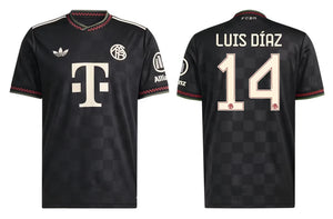 FC Bayern 2025-2026 Third - Luis Diaz 14
