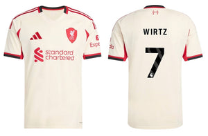 FC Liverpool 2025-2026 Away - Wirtz 7