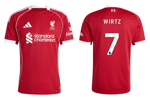 FC Liverpool 2025-2026 Home - Wirtz 7