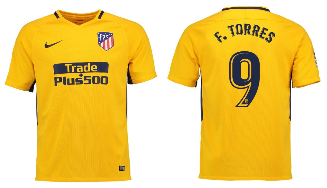 Atletico Madrid 2017-2018 Away - F. Torres 9