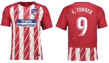 Load image into Gallery viewer, Atletico Madrid 2017-2018 Home + Spielernummer