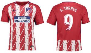 Atletico Madrid 2017-2018 Home + Spielernummer