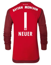 Charger l&#39;image dans la galerie, FC Bayern 2015-2016 Away Torwart - Neuer 1