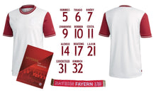 Charger l&#39;image dans la galerie, FC Bayern Jubiläumstrikot 2020 I Special 120 Jahre FCB + Box + Schal