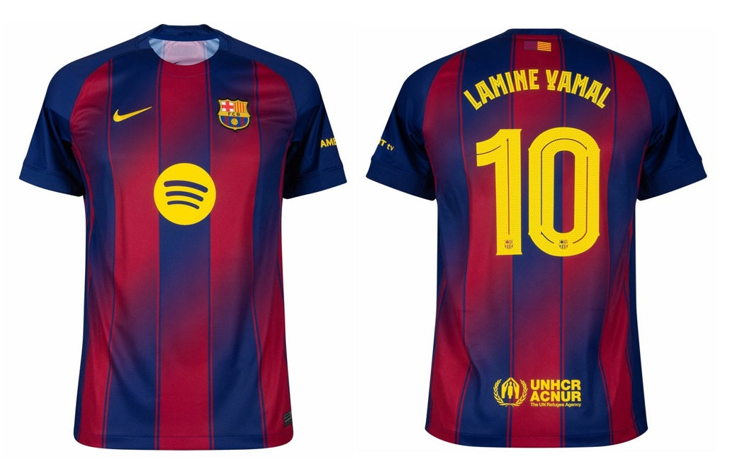 Kinder FC Barcelona 2025-2026 Home Champions League - Lamine Yamal 10