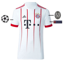 將圖片載入圖庫檢視器 FC Bayern 2017-2018 Third UCL + Spielernummer