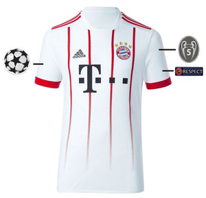 FC Bayern 2017-2018 Third UCL + Spielernummer