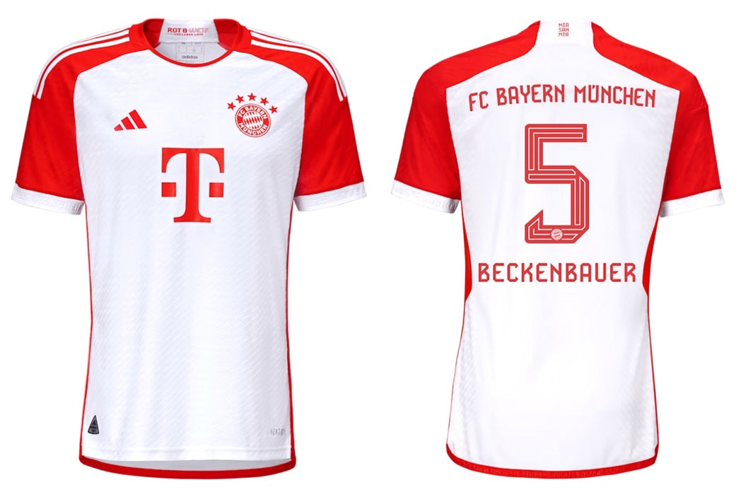 FC Bayern 2023-2024 Home Authentic - Beckenbauer 5