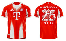 將圖片載入圖庫檢視器 FC Bayern 2025-2026 Home AUTHENTIC - Müller 25 Sonderflock