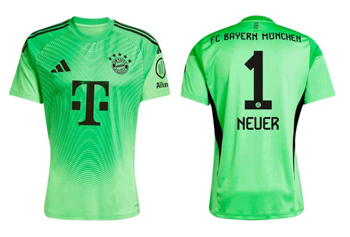 FC Bayern 2025-2026 Torwart Home - Neuer 1