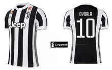 Cargar imagen en el visor de la galería, Juventus Turin 2017-2018 Home Serie A - Dybala 10