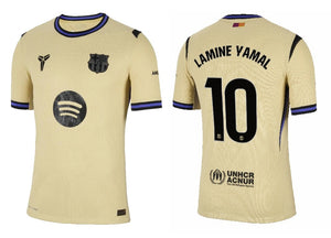 Herren FC Barcelona 2025-2026 Away Match ADV LaLiga - Lamine Yamal 10