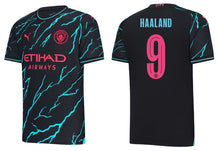 Load image into Gallery viewer, Manchester City 2023-2024 Third UCL - Haaland 9