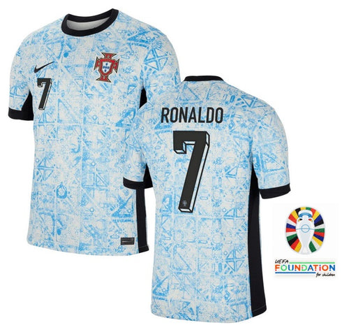 Portugal EM EURO 2024 Away - Ronaldo 7