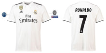 將圖片載入圖庫檢視器 Real Madrid 2018-2019 Home UCL - Ronaldo 7