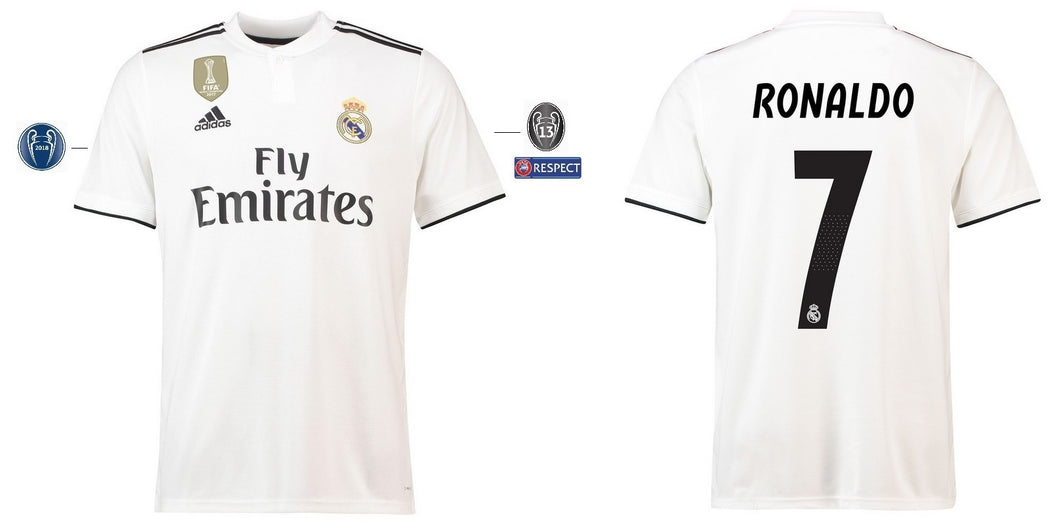 Real Madrid 2018-2019 Home UCL - Ronaldo 7