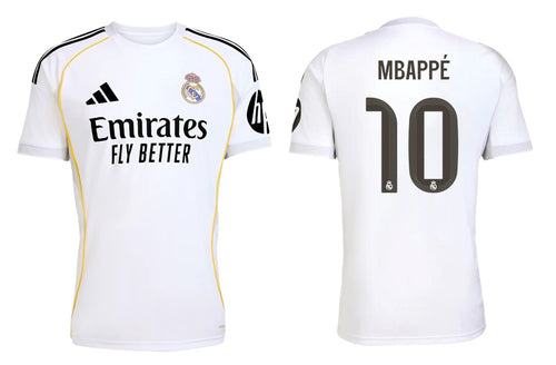 Real Madrid Kinder 2025-2026 Home - Mbappé 10