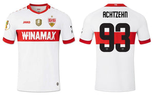 VfB Stuttgart 2024-2025 Home DFB-Pokal Finale Berlin + Spielernummer