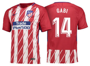Atletico Madrid 2017-2018 Home + Spielernummer