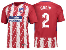 Load image into Gallery viewer, Atletico Madrid 2017-2018 Home + Spielernummer