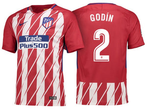 Atletico Madrid 2017-2018 Home + Spielernummer