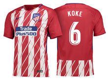 Load image into Gallery viewer, Atletico Madrid 2017-2018 Home + Spielernummer