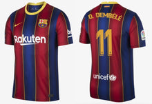 Charger l'image dans la galerie, FC Barcelona 2020-2021 Home La Liga + Spielernummer