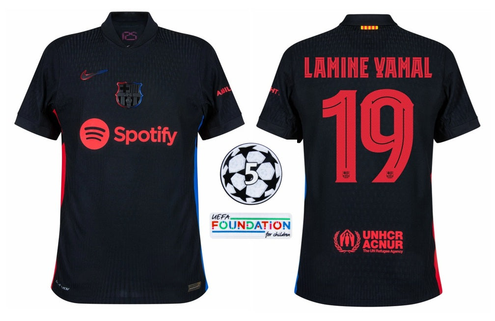 FC Barcelona 2024-2025 Away UCL Match ADV - Lamine Yamal 19