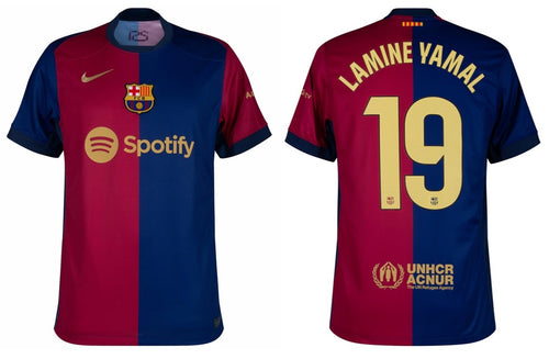 FC Barcelona 2024-2025 Home LaLiga - Lamine Yamal 19