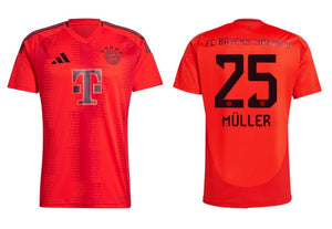 FC Bayern 2024-2025 Home - Müller 25