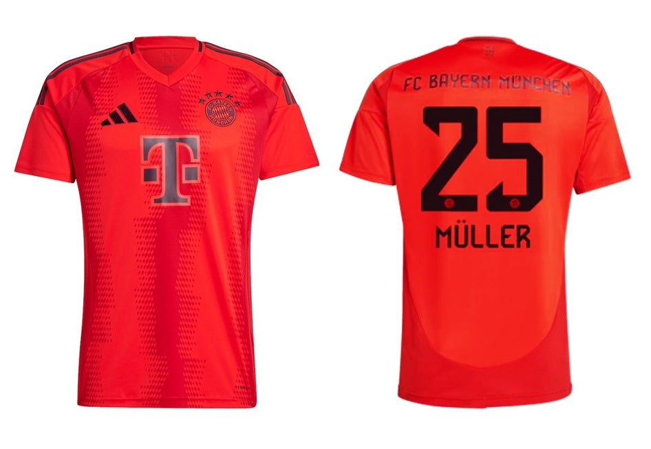 FC Bayern 2024-2025 Home - Müller 25