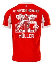 將圖片載入圖庫檢視器 FC Bayern 2025-2026 Home - Müller 25 Sonderflock