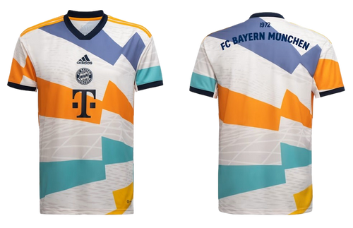 FC Bayern 2022-2023 Sondertrikot I 50 Jahre Olympia