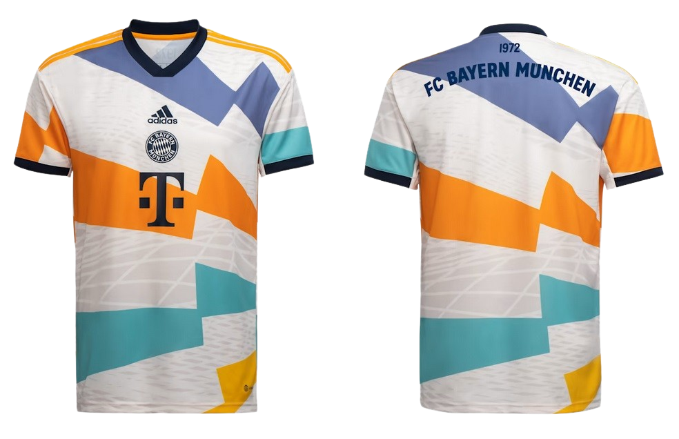 FC Bayern 2022-2023 Sondertrikot I 50 Jahre Olympia