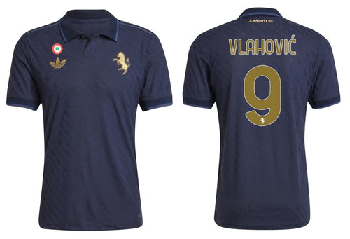 Juventus Turin 2024-2025 Third Authentic Coppa - Vlahovic 9