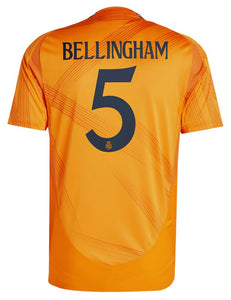 Real Madrid 2024-2025 Away UCL + Spielernummer