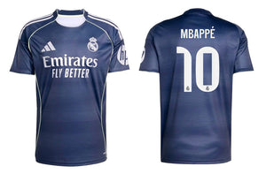Real Madrid 2025-2026 Away + Spielernummer