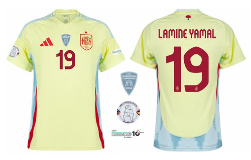 Spanien 2024 2025 Away Nations League - Lamine Yamal 19