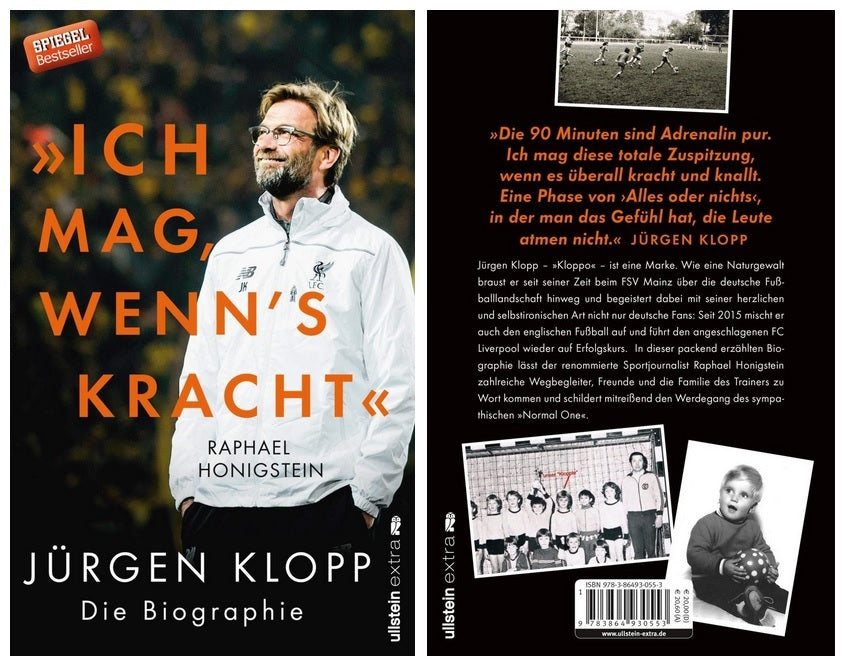 Buch Jürgen Klopp I Ich mag wenn's kracht