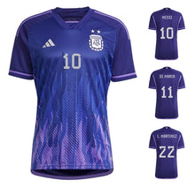 將圖片載入圖庫檢視器 Argentinien WM 2022 Away + Spielernummer