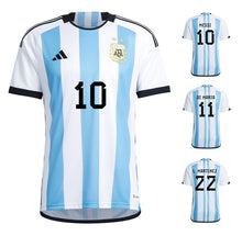 Cargar imagen en el visor de la galería, Argentinien WM 2022 Home + Spielernummer