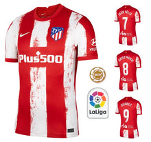 Laden Sie das Bild in den Galerie-Viewer, Atletico Madrid 2021-2022 Home La Liga + Spielernummer