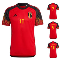 將圖片載入圖庫檢視器 Belgien WM 2022 Home + Spielernummer