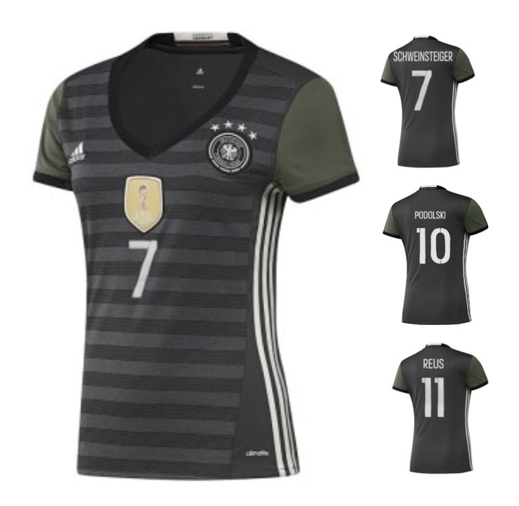 DFB EM 2016 Away Frauen + Spielernummer