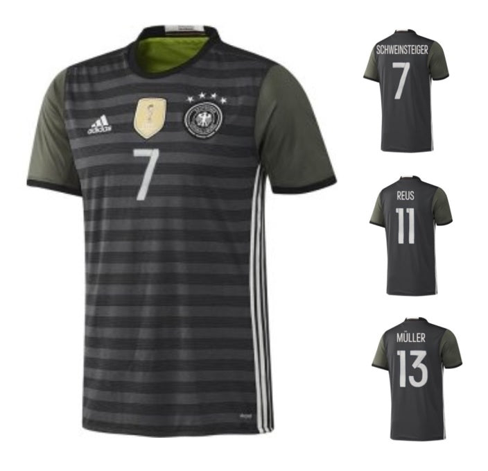 DFB EM 2016 Away + Spielernummer