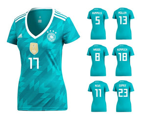 DFB WM 2018 Away Frauen + Spielernummer