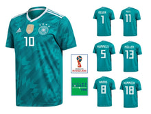 Load image into Gallery viewer, DFB WM 2018 Away + Spielernummer